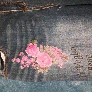 Torrid girlfriend cut jeans.